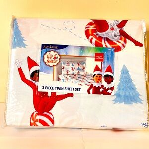 Elf on the Shelf TWIN 3 Pc Sheet Set